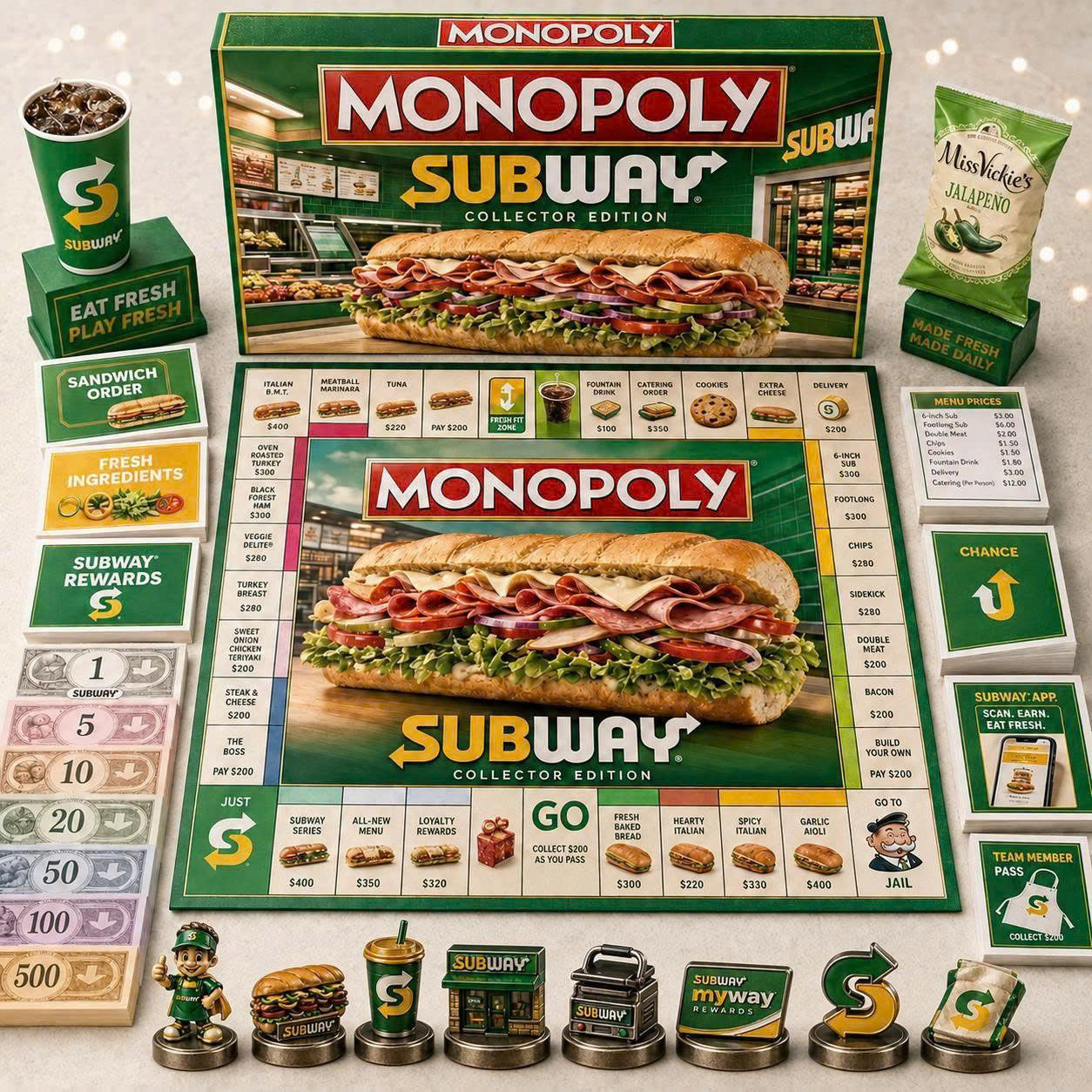Premium SBWY Board Game NHVH