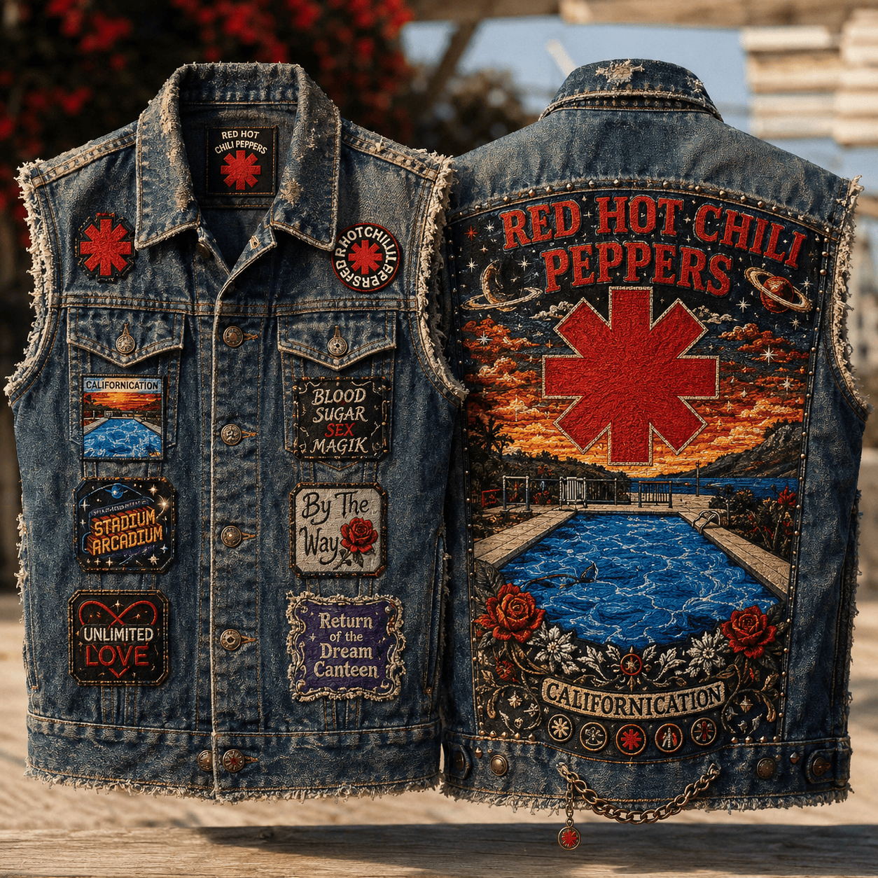 RHCP PREMIUM DENIM VEST NVH