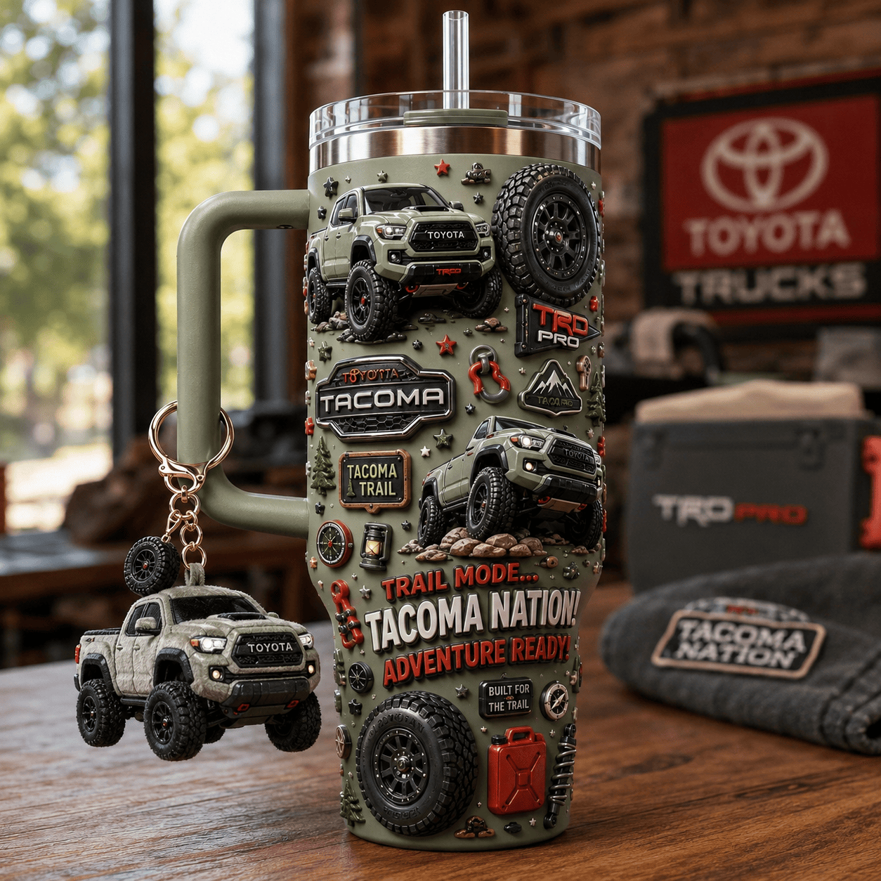 TYTT 40oz Tumbler With Handle DNBN