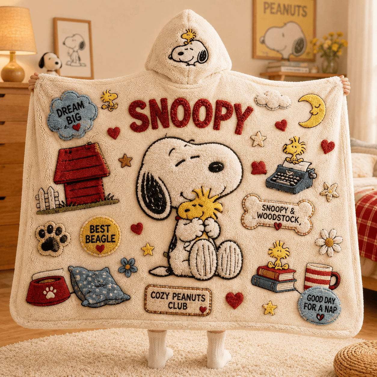Premium SNPY Hooded Blanket BMD