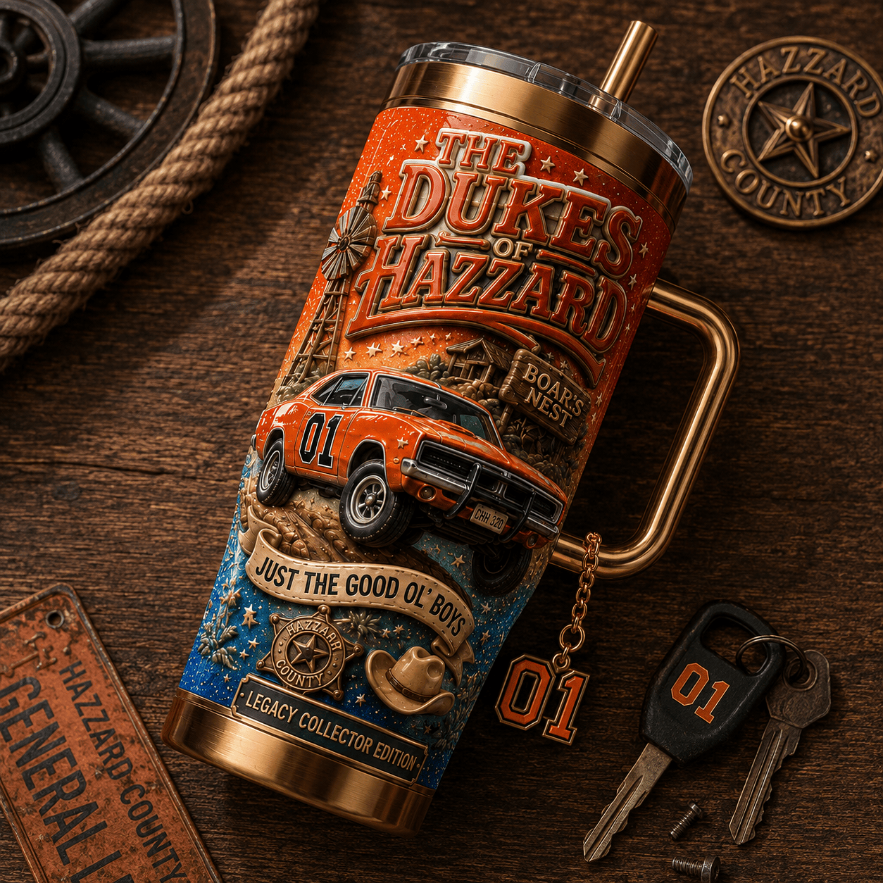 TDH 40oz Tumbler With Handle TTNL
