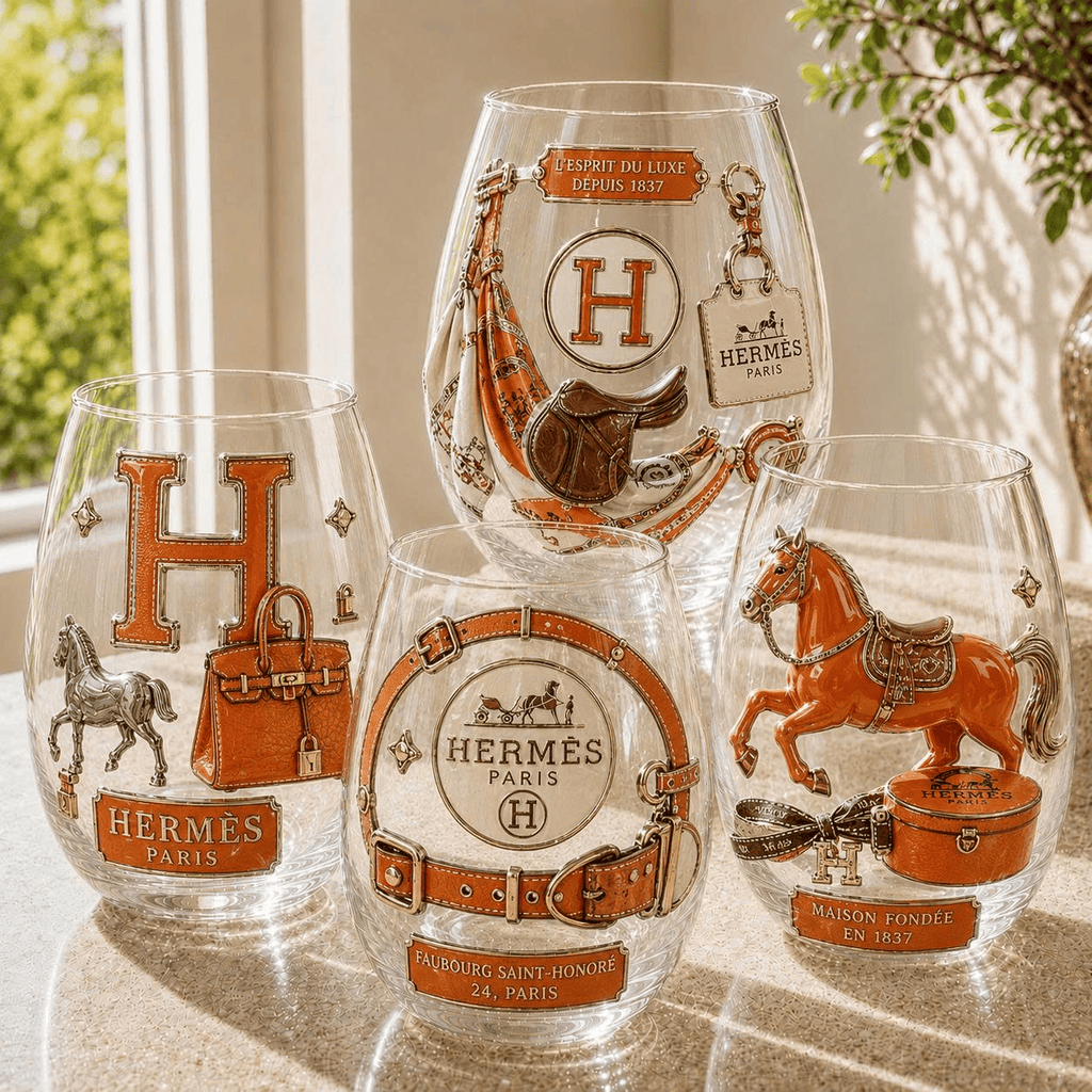 Premium HM Wine Glass Cup TTN