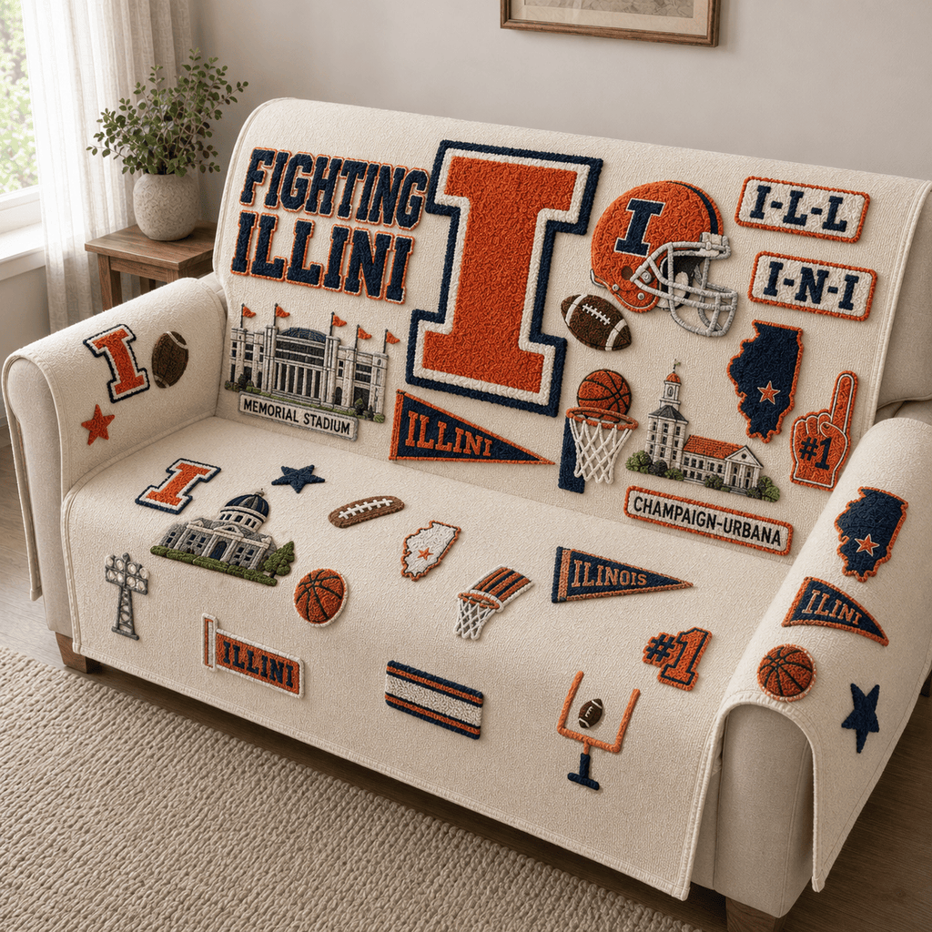 IFI Tufted Sofa Cover & Pillow Set HTTT